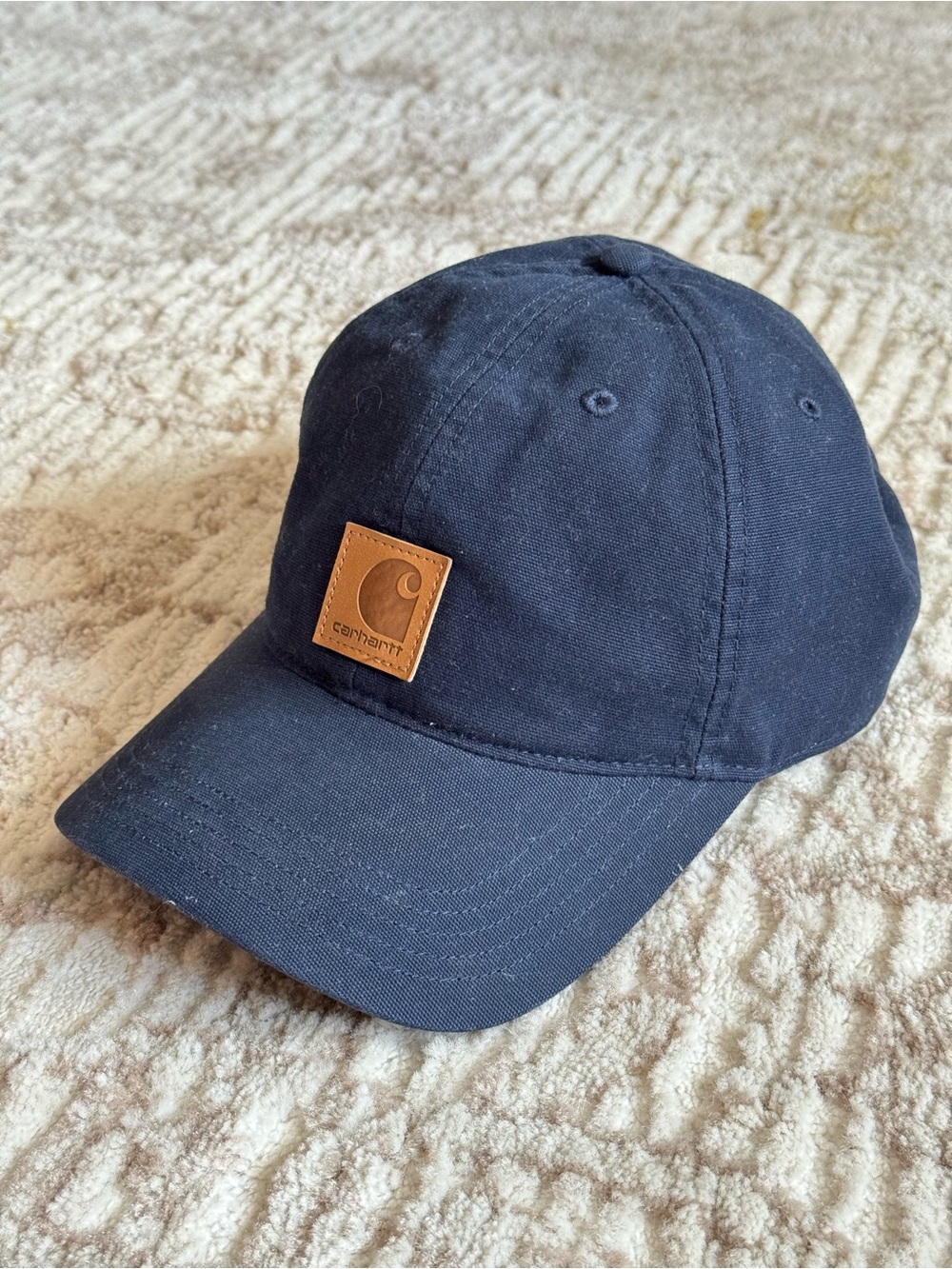 Carhartt Canvas Cap Navy Blue LIKE NEW